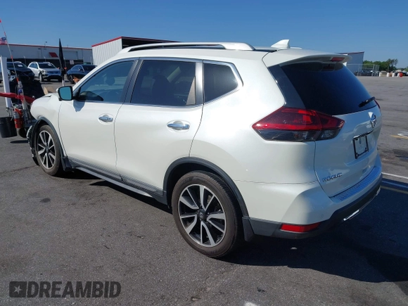 2020 Nissan Rogue SL with VIN 5N1AT2MT4LC793085, listed as a IAAI auction lot 41961095 with 61,774 mi miles. Bid and sale history available at carsss.com. Image 3.