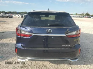2021 Lexus RX 350L with VIN JTJHZKEA6M2021819, listed as a Copart auction lot 74559854 with 14,652 mi miles and Salvage title. Bid and sale history available at DreamBid. Image 6.