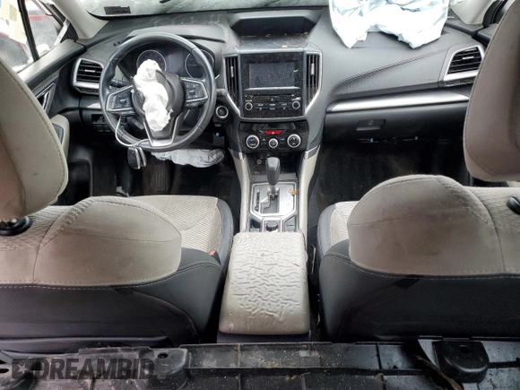 2020 Subaru Forester Premium with VIN JF2SKAJC9LH487336, listed as a Copart auction lot 83901344 with 107,753 mi miles and Salvage Title. Bid and sale history available at carsss.com. Image 8.