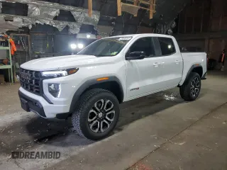 2024 GMC Canyon 4WD AT4 with VIN 1GTP6DEK6R1108208, listed as a Copart auction lot 79068054 with 8,342 mi miles and Salvage Title. Bid and sale history available at carsss.com. Image 1.