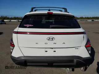 2025 Hyundai Kona SEL Convenience with VIN KM8HCCAB2SU203748, listed as a Copart auction lot 73600544 with 292 mi miles and Salvage Title. Bid and sale history available at DreamBid. Image 6.