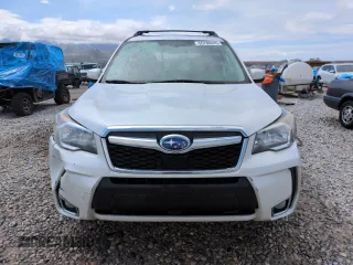 2014 Subaru Forester XT Touring with VIN JF2SJGMC3EH528144, listed as a Copart auction lot 55780445 with 109,361 mi miles and Salvage title. Bid and sale history available at DreamBid. Image 5.