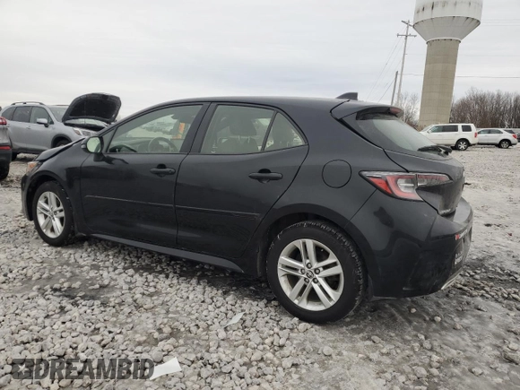 2021 Toyota Corolla Hatchback SE with VIN JTNB4MBE6M3109785, listed as a Copart auction lot 43927255 with 75,012 mi miles and Non Repairable. Bid and sale history available at carsss.com. Image 2.