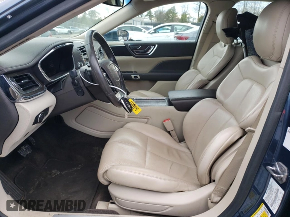 2018 Lincoln Continental Select with VIN 1LN6L9SK2J5605982, listed as a Copart auction lot 47934135 with 42,127 mi miles and Salvage Title. Bid and sale history available at carsss.com. Image 7.