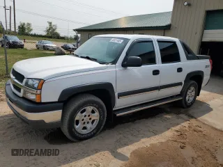 2003 Chevrolet Avalanche z VIN 3GNEK13T23G248687, wystawiony jako Copart lot #59031485 z przebiegiem 35 896 mil mil oraz Czysty tytuł • Clean title. Historia ofert i sprzedaży dostępna na DreamBid. Obrazek 1.
