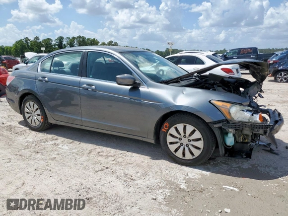 2011 Honda Accord LX with VIN 1HGCP2F36BA153549, listed as a Copart auction lot 61292035 with 99,428 mi miles and Salvage title. Bid and sale history available at DreamBid. Image 4.