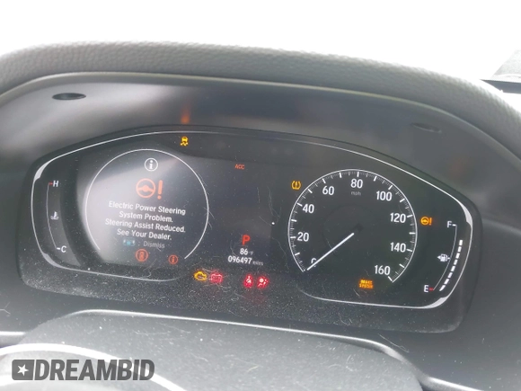 2019 Honda Accord EX with VIN 1HGCV1F48KA031977, listed as a IAAI auction lot 41745191 with 96,497 mi miles and . Bid and sale history available at DreamBid. Image 7.