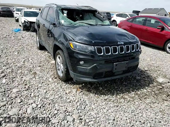2023 Jeep Compass Latitude z VIN 3C4NJDBN0PT509800, wystawiony jako Copart lot #52729195 z przebiegiem 16 050 mil mil oraz Szkoda całkowita • Salvage title. Historia ofert i sprzedaży dostępna na DreamBid. Obrazek 15.