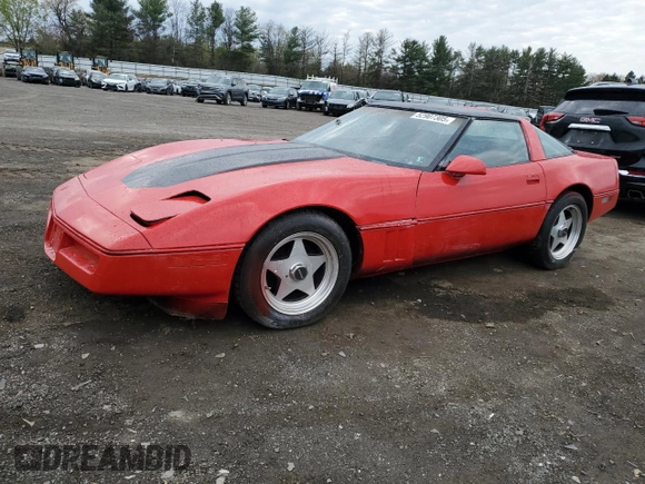 1986 Chevrolet Corvette with VIN 1G1YY0784G5101443, listed as a Copart auction lot 52907305 with 126,996 mi miles and Clean Title. Bid and sale history available at carsss.com. Image 1.