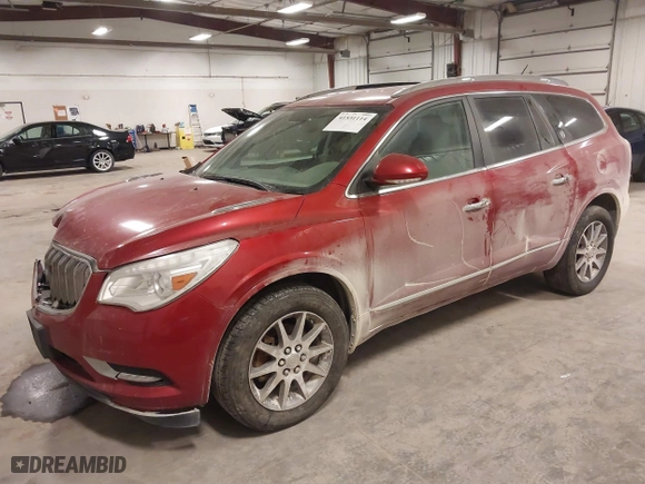 2014 Buick Enclave Leather with VIN 5GAKVBKD5EJ130526, listed as a IAAI auction lot 41531114 with 171,483 mi miles. Bid and sale history available at carsss.com. Image 17.
