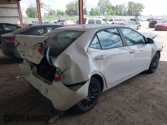 2016 Toyota Corolla L with VIN 2T1BURHE0GC703390, listed as a IAAI auction lot 42266907 with 114,983 mi miles and . Bid and sale history available at DreamBid. Image 4.