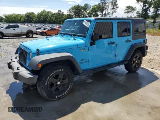 2018 Jeep Wrangler Unlimited Sport S z VIN 1C4BJWDG2JL800511, wystawiony jako Copart lot #55444335 z przebiegiem 73 675 mil mil oraz Szkoda całkowita • Salvage title. Historia ofert i sprzedaży dostępna na DreamBid. Obrazek 1.
