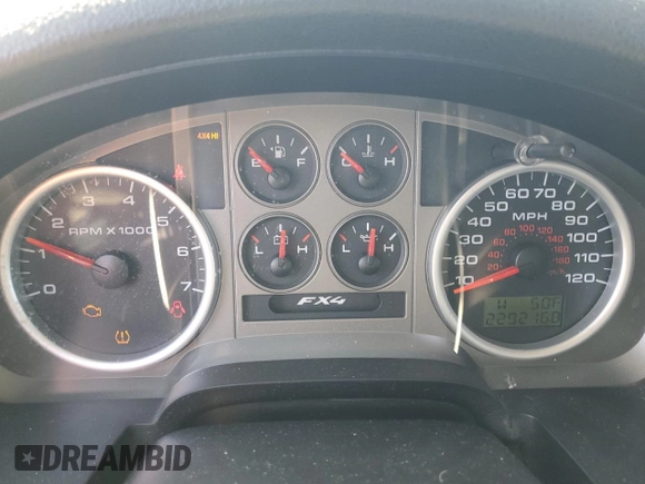 2007 Ford F-150 XLT with VIN 1FTPW14V27FB46898, listed as a Copart auction lot 46472545 with 229,216 mi miles and Clean Title. Bid and sale history available at carsss.com. Image 9.