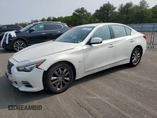 2015 Infiniti Q50 Premium с VIN JN1BV7AR3FM400123, выставлен на аукционе Copart как лот 58778025 с пробегом 59 606 миль миль и Списание • Salvage title. История ставок и продаж доступна на DreamBid. Изображение 1.