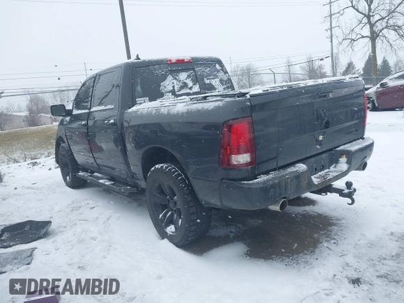 2016 Ram 1500 Sport z VIN 1C6RR7MT0GS192729, wystawiony jako IAAI lot #41404782 z przebiegiem 147 874 mil mil oraz . Historia ofert i sprzedaży dostępna na DreamBid. Obrazek 3.