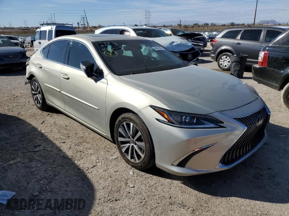 2020 Lexus ES with VIN 58ADZ1B19LU080435, listed as a Copart auction lot 44601095 with 84,278 mi miles and Salvage Title. Bid and sale history available at carsss.com. Image 4.