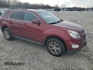2016 Chevrolet Equinox LT with VIN 2GNALCEK9G6226974, listed as a Copart auction lot 45970575 with Not Provided miles and Salvage Title. Bid and sale history available at DreamBid. Image 4.