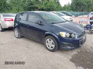 2015 Chevrolet Sonic LS with VIN 1G1JA6SG7F4214749, listed as a IAAI auction lot 42646414 with 141,879 mi miles and . Bid and sale history available at DreamBid. Image 1.