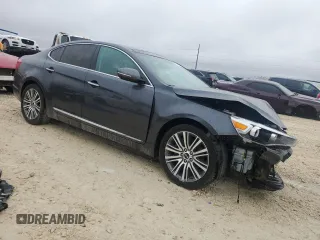 2015 Kia Cadenza Premium with VIN KNALN4D73F5196876, listed as a Copart auction lot 83203234 with 68,439 mi miles and Salvage Title. Bid and sale history available at carsss.com. Image 4.