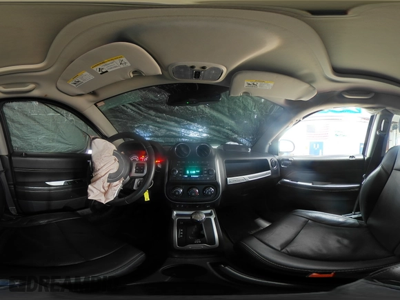 2016 Jeep Compass High Altitude Edition with VIN 1C4NJDEB7GD730026, listed as a Copart auction lot 53608505 with 67,386 mi miles and Salvage Title. Bid and sale history available at carsss.com. Image 15.