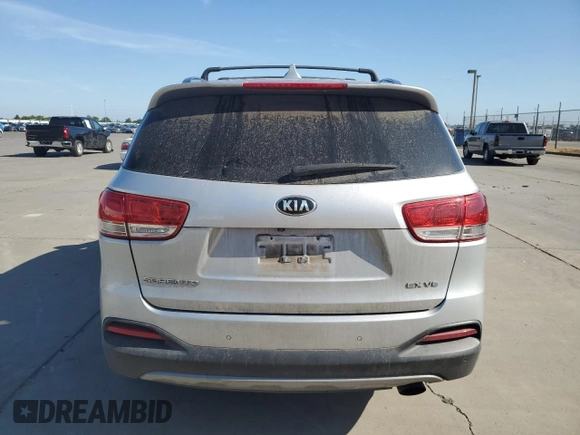 2017 Kia Sorento EX with VIN 5XYPH4A50HG251910, listed as a Copart auction lot 54883465 with 146,974 mi miles and Salvage title. Bid and sale history available at DreamBid. Image 6.