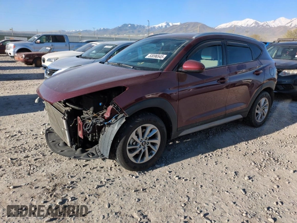 2018 Hyundai Tucson SEL z VIN KM8J3CA44JU636389, wystawiony jako Copart lot #53096545 z przebiegiem 66 430 mil mil oraz Tytuł czysty. Historia ofert i sprzedaży dostępna na DreamBid. Obrazek 1.