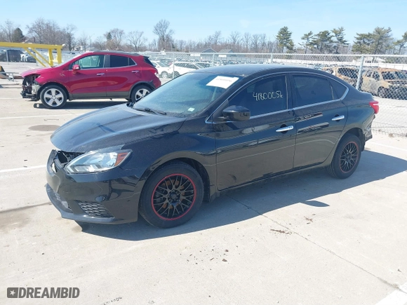 2019 Nissan Sentra SR with VIN 3N1AB7AP7KY446290, listed as a IAAI auction lot 41800056 with 126,637 mi miles. Bid and sale history available at carsss.com. Image 2.
