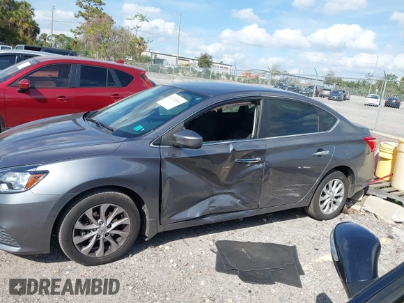 2019 Nissan Sentra SV with VIN 3N1AB7AP5KY443579, listed as a IAAI auction lot 41722166 with 75,294 mi miles and . Bid and sale history available at DreamBid. Image 14.