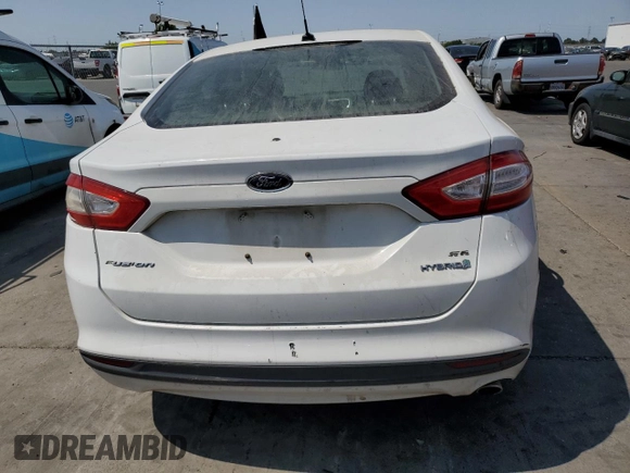 2014 Ford Fusion SE Hybrid with VIN 3FA6P0LU0ER114503, listed as a Copart auction lot 59612555 with 251,834 mi miles and Salvage title. Bid and sale history available at DreamBid. Image 6.
