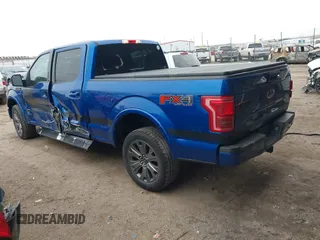 2017 Ford F-150 XL with VIN 1FTFW1EG9HFB81208, listed as a IAAI auction lot 41938462 with 107,121 mi miles. Bid and sale history available at carsss.com. Image 3.