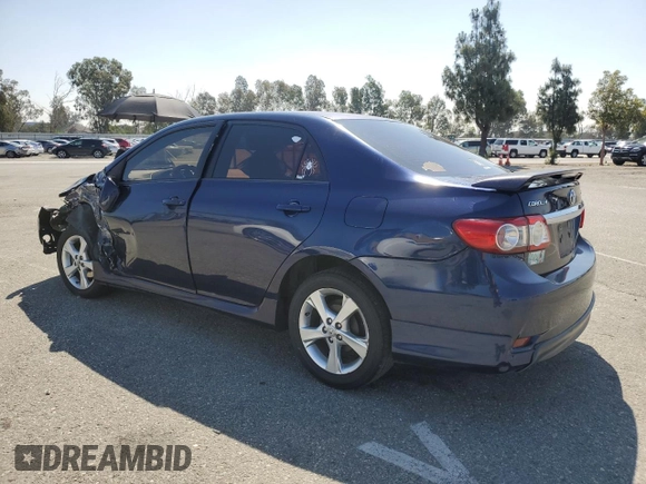 2013 Toyota Corolla L with VIN 5YFBU4EE9DP122795, listed as a Copart auction lot 55154635 with 88,853 mi miles and Salvage Title. Bid and sale history available at DreamBid. Image 2.