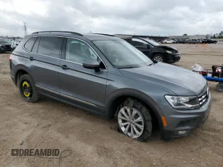 2018 Volkswagen Tiguan SEL z VIN 3VV2B7AX7JM004960, wystawiony jako Copart lot #55803665 z przebiegiem 102 492 mil mil oraz Szkoda całkowita • Salvage title. Historia ofert i sprzedaży dostępna na DreamBid. Obrazek 4.