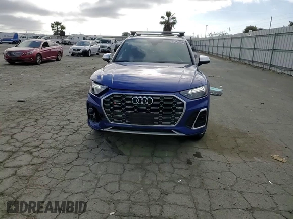 2022 Audi SQ5 Premium Plus with VIN WA1B4AFY7N2049525, listed as a Copart auction lot 54651604 with 22,554 mi miles and . Bid and sale history available at DreamBid. Image 12.