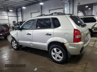 2006 Hyundai Tucson GL with VIN KM8JM12B06U262563, listed as a Copart auction lot 72029874 with 213,624 mi miles and Salvage Title. Bid and sale history available at carsss.com. Image 2.