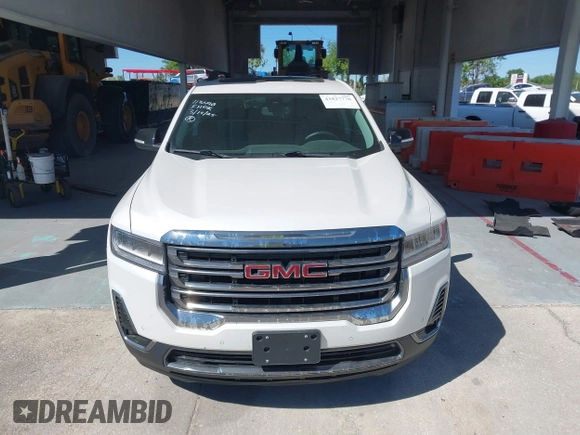 2021 GMC Acadia AT4 with VIN 1GKKNLLS0MZ102445, listed as a IAAI auction lot 41827776 with 105,336 mi miles. Bid and sale history available at carsss.com. Image 12.