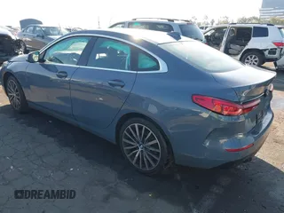 2022 BMW 2 Series 228i with VIN WBA53AK07N7K38682, listed as a IAAI auction lot 41233449 with 27,615 mi miles. Bid and sale history available at carsss.com. Image 3.