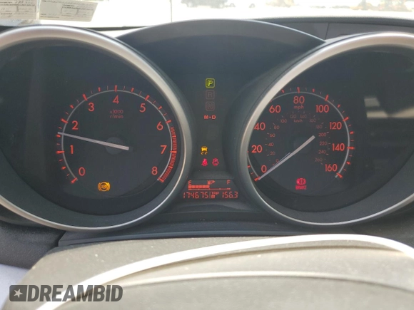 2010 Mazda 3 S Grand Touring with VIN JM1BL1S63A1130390, listed as a Copart auction lot 60388055 with 174,675 mi miles and Salvage title. Bid and sale history available at DreamBid. Image 9.