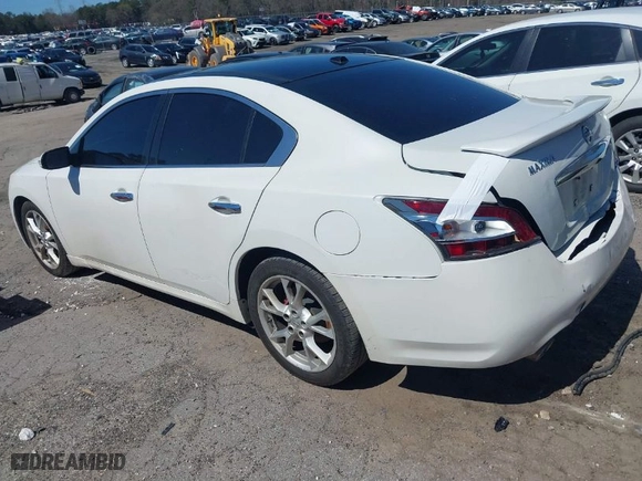 2012 Nissan Maxima 3.5 SV w/Sport Pkg with VIN 1N4AA5AP9CC866170, listed as a IAAI auction lot 41785981 with 161,318 mi miles. Bid and sale history available at carsss.com. Image 3.