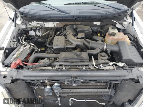 2010 Ford F-150 XL with VIN 1FTFW1CV4AFB08187, listed as a Copart auction lot 44710245 with 179,180 mi miles and Salvage Title. Bid and sale history available at DreamBid. Image 11.