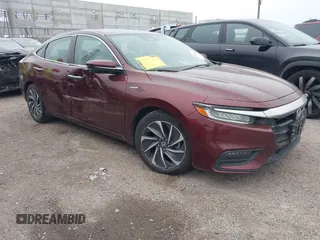 2019 Honda Insight Touring with VIN 19XZE4F91KE023142, listed as a IAAI auction lot 42402618 with 81,250 mi miles and . Bid and sale history available at DreamBid. Image 1.