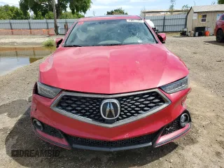 2018 Acura TLX w/A-SPEC Pkg with VIN 19UUB2F63JA007931, listed as a Copart auction lot 52135034 with Not provided miles and Salvage title. Bid and sale history available at DreamBid. Image 5.