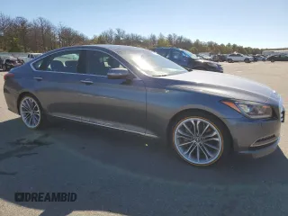2015 Hyundai Genesis 3.8L with VIN KMHGN4JE4FU100178, listed as a Copart auction lot 75723694 with 112,114 mi miles and Salvage Title. Bid and sale history available at carsss.com. Image 4.