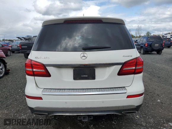 2018 Mercedes-Benz GLS with VIN 4JGDF6EE1JB091224, listed as a Copart auction lot 51284175 with 116,229 mi miles and Salvage Title. Bid and sale history available at carsss.com. Image 6.