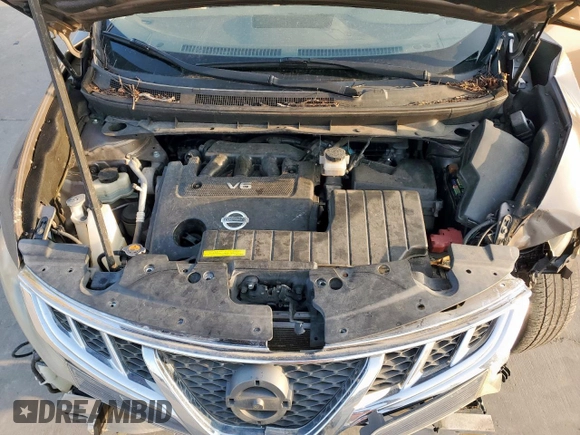 2014 Nissan Murano SL with VIN JN8AZ1MU4EW421192, listed as a Copart auction lot 51230985 with 184,278 mi miles and Salvage Title. Bid and sale history available at carsss.com. Image 12.