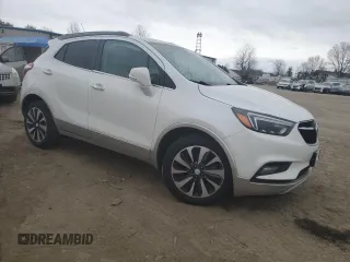 2019 Buick Encore Essence with VIN KL4CJCSM7KB860734, listed as a Copart auction lot 47635295 with 23,935 mi miles and Salvage Title. Bid and sale history available at carsss.com. Image 4.