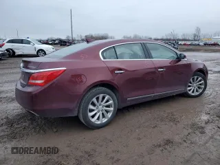 2015 Buick LaCrosse Leather with VIN 1G4GB5G32FF225558, listed as a Copart auction lot 81474294 with 155,832 mi miles and Salvage Title. Bid and sale history available at carsss.com. Image 3.