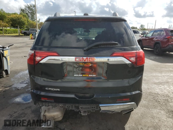 2017 GMC Acadia Denali with VIN 1GKKNPLS3HZ195880, listed as a Copart auction lot 46048255 with 114,532 mi miles and Salvage Title. Bid and sale history available at carsss.com. Image 6.