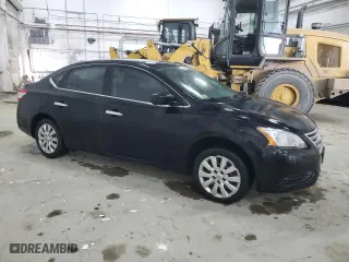 2014 Nissan Sentra S with VIN 3N1AB7AP9EL615193, listed as a Copart auction lot 51982455 with 133,694 mi miles and Clean Title. Bid and sale history available at carsss.com. Image 4.