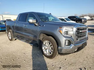 2022 GMC Sierra 1500 Limited SLT with VIN 1GTU9DET9NZ191809, listed as a Copart auction lot 85811624 with 28,776 mi miles and Salvage Title. Bid and sale history available at carsss.com. Image 4.