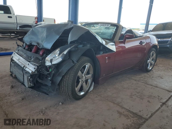 2009 Pontiac Solstice GXP z VIN 1G2MT35X59Y105815, wystawiony jako Copart lot #74302574 z przebiegiem Nie podano mil oraz Szkoda całkowita • Salvage title. Historia ofert i sprzedaży dostępna na DreamBid. Obrazek 1.